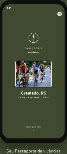 Seu Passaporte de vivências